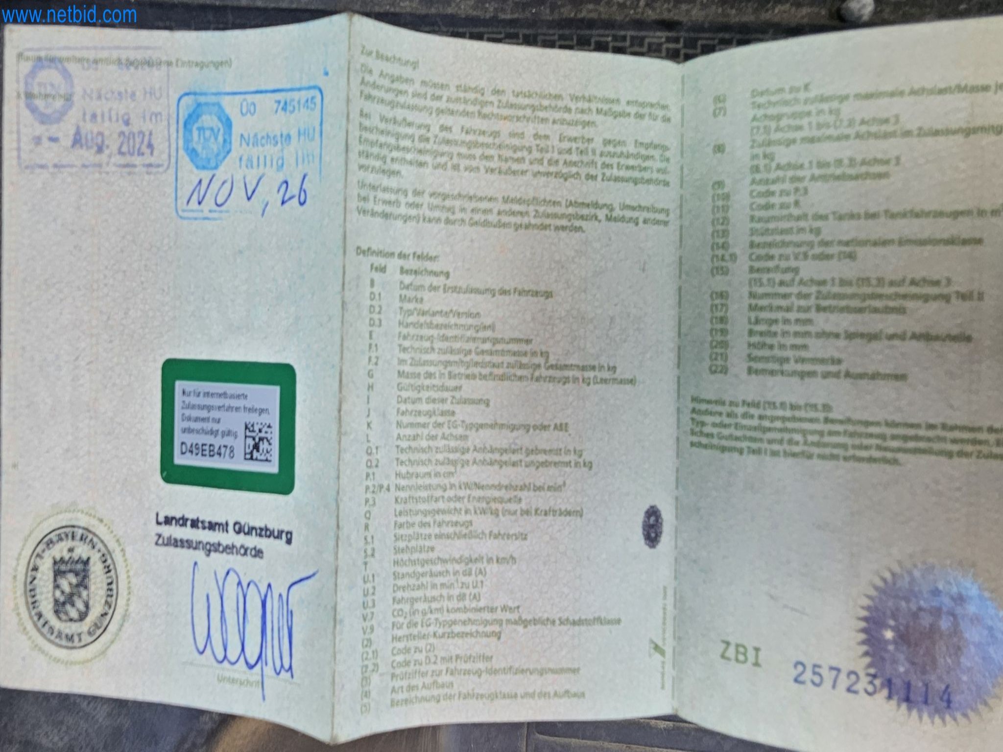 Stroji za čiščenje, oprema in pribor, osnovna in obratna sredstva ter vozila-12