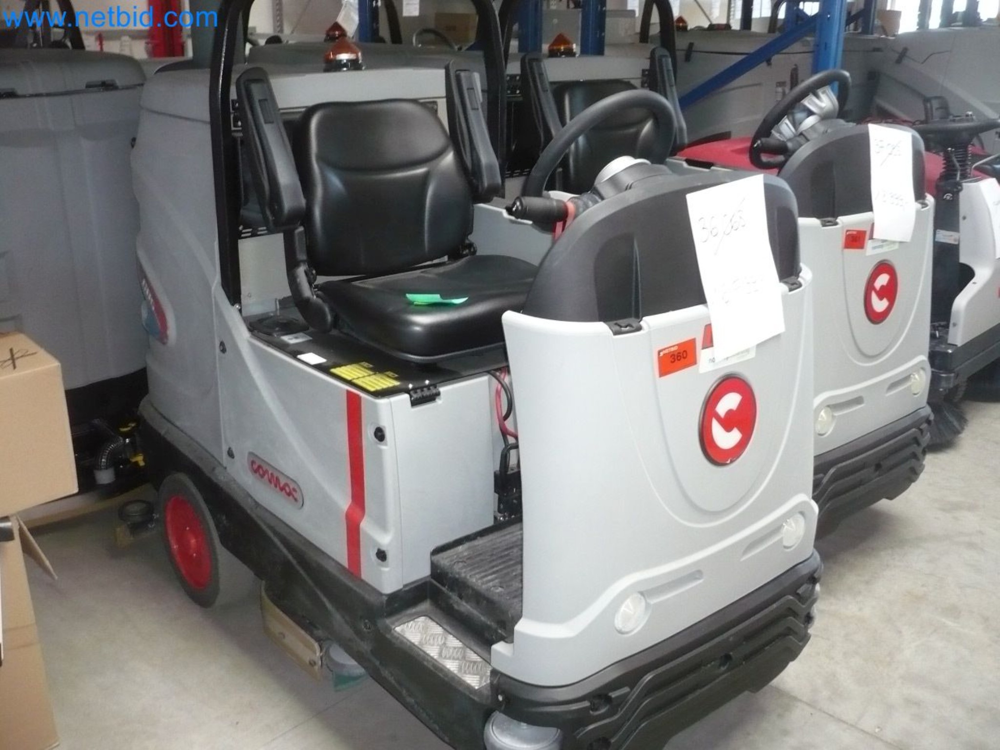 Reinigungsmaschinen, Geräte und Zubehör, Anlage- und Umlaufvermögen sowie Fahrzeuge-1