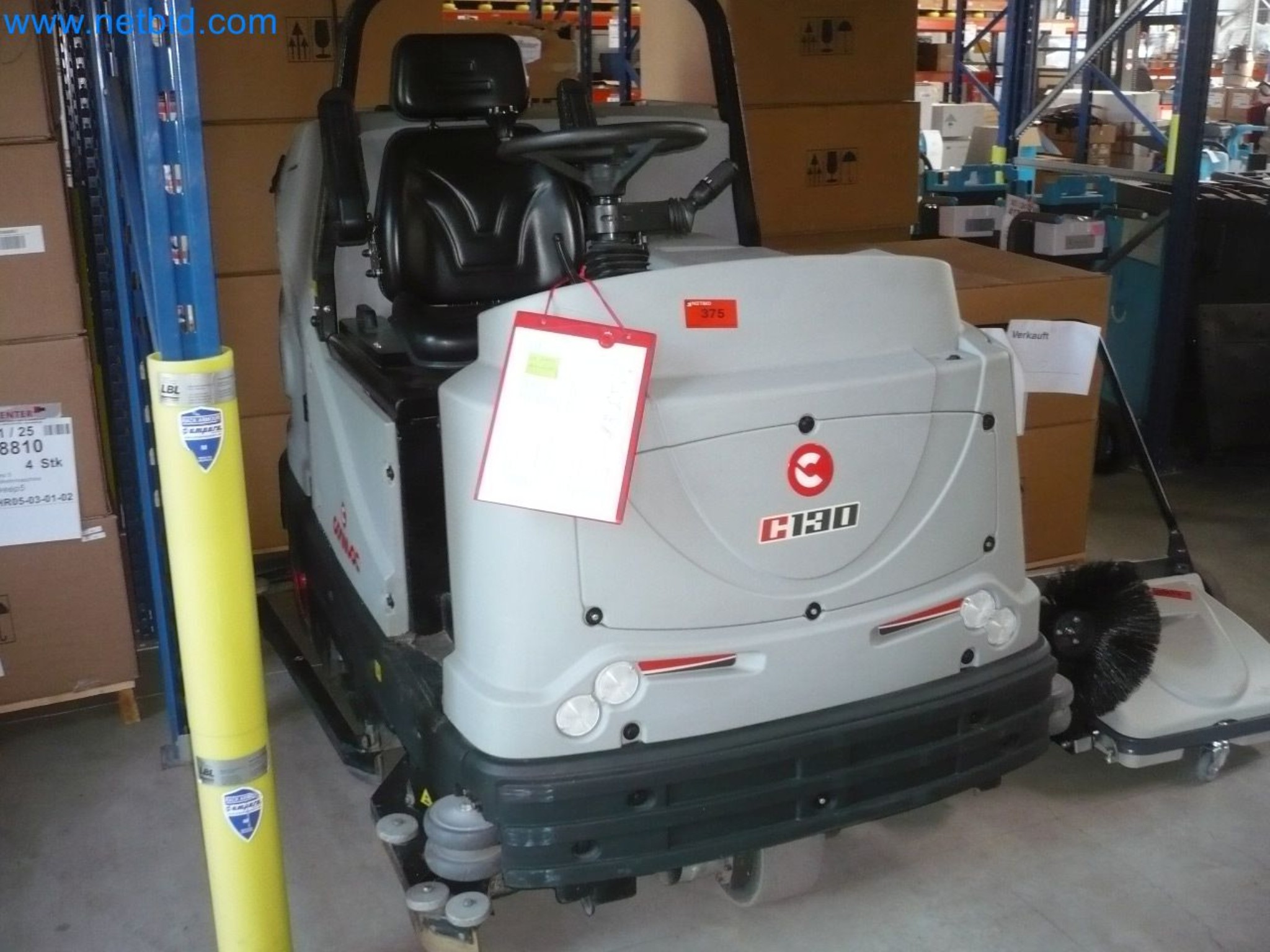 Reinigungsmaschinen, Geräte und Zubehör, Anlage- und Umlaufvermögen sowie Fahrzeuge-1