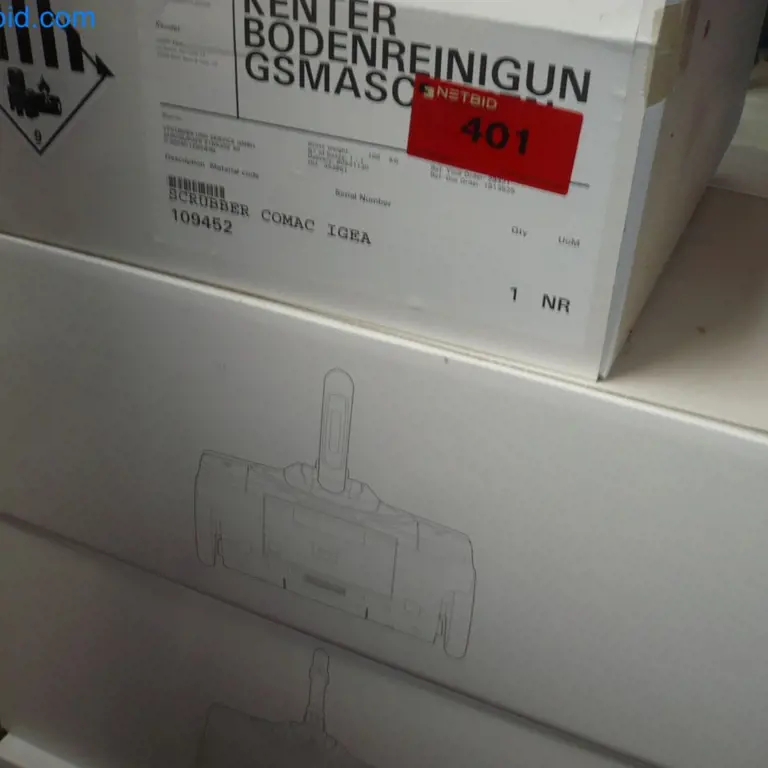 6 Bodenreinigungsmaschinen Comac Scrubber Comac Igea