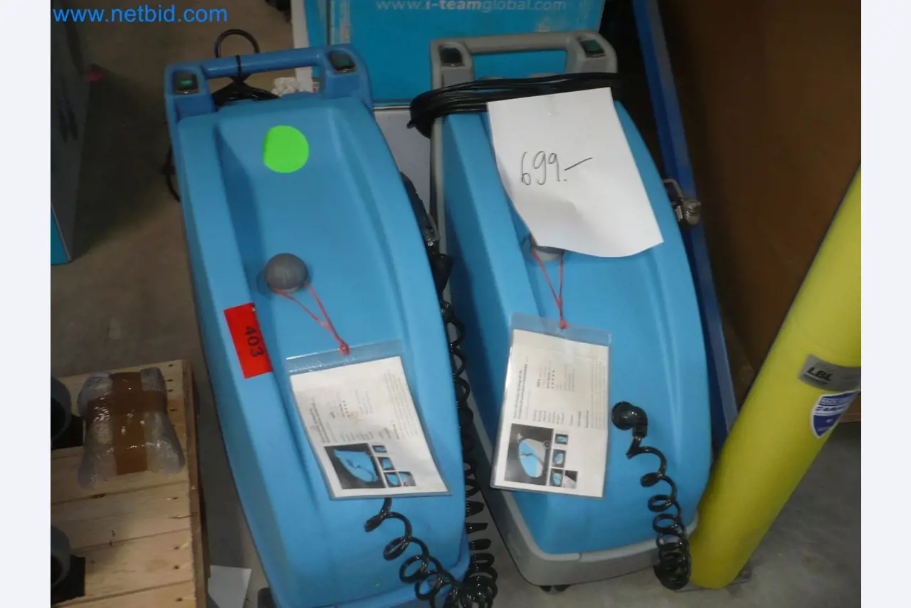 Machines de nettoyage, appareils et accessoires, actifs immobilisés et circulants et véhicules-1