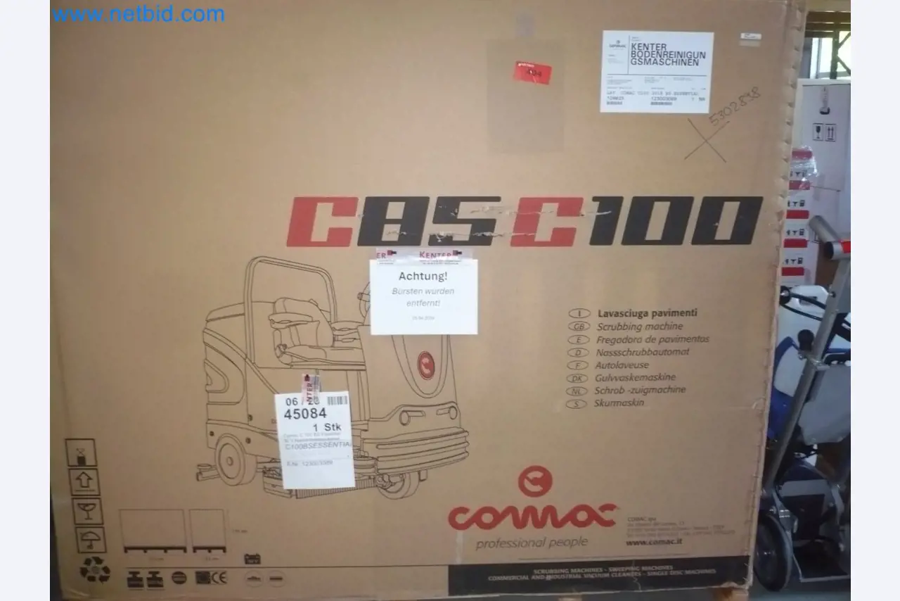 Reinigungsmaschinen, Geräte und Zubehör, Anlage- und Umlaufvermögen sowie Fahrzeuge-1