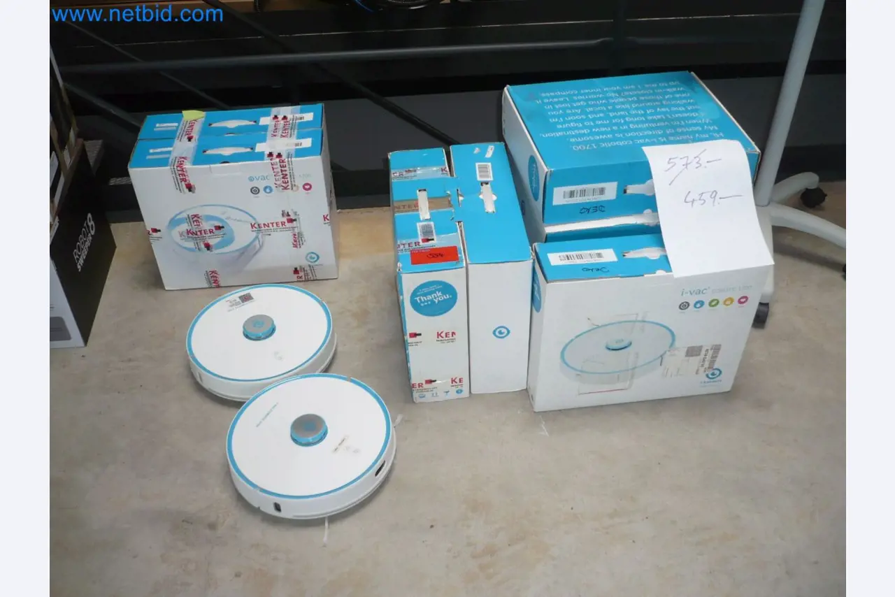 Machines de nettoyage, appareils et accessoires, actifs immobilisés et circulants et véhicules-1