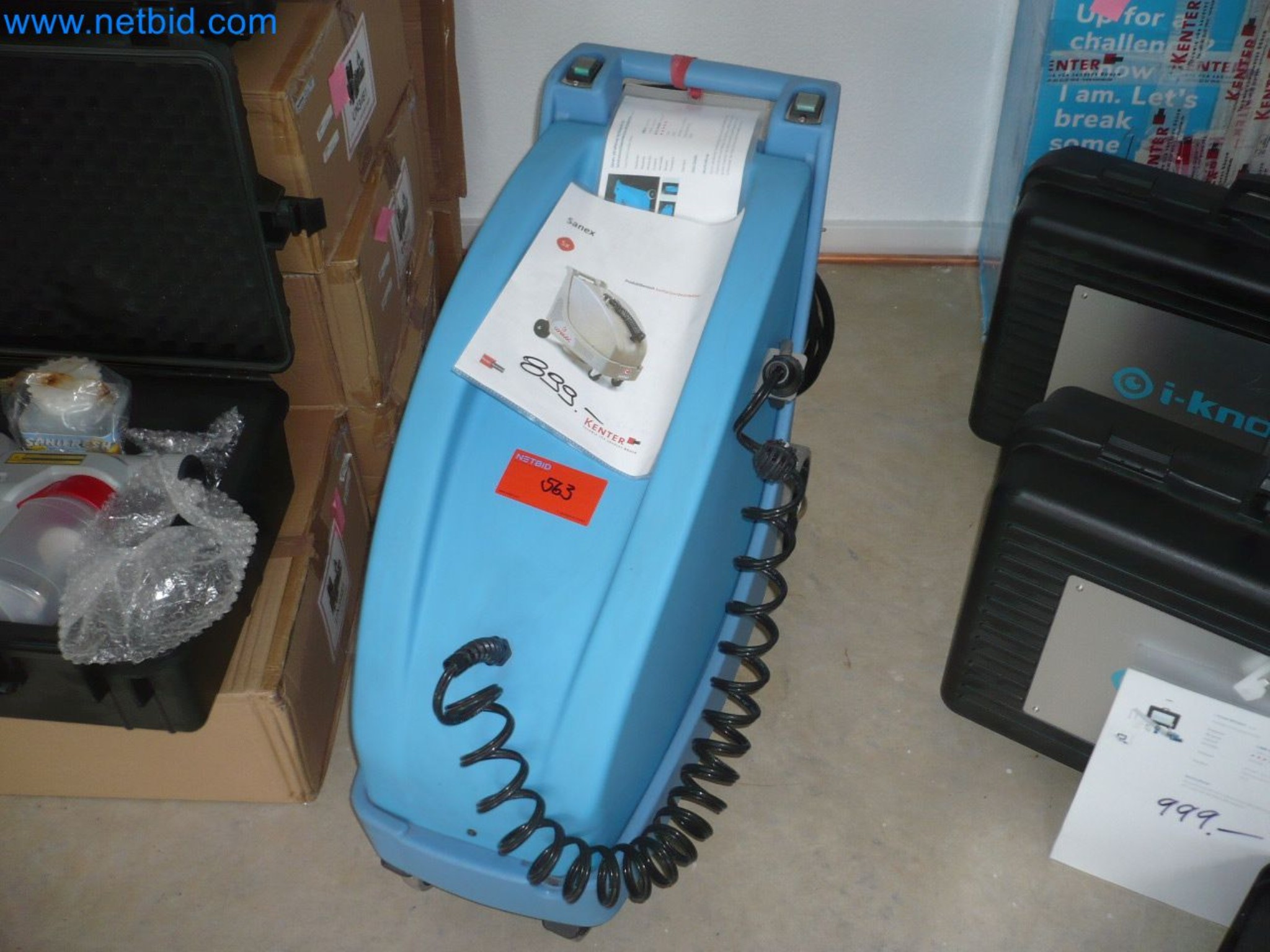 Reinigungsmaschinen, Geräte und Zubehör, Anlage- und Umlaufvermögen sowie Fahrzeuge-1