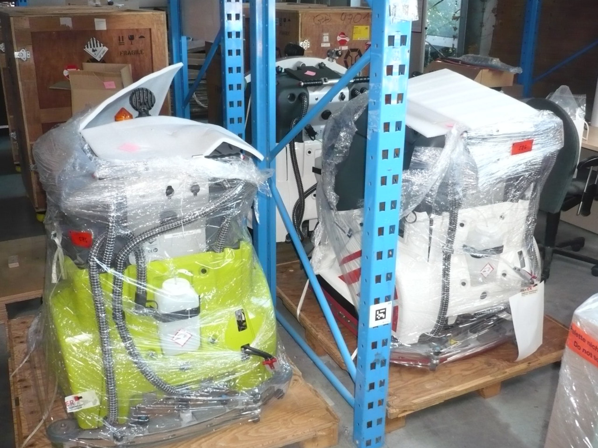 Reinigungsmaschinen, Geräte und Zubehör, Anlage- und Umlaufvermögen sowie Fahrzeuge-1