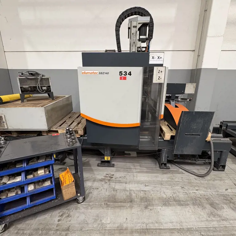 CNC-4-Achsen-Bearbeitungszentrum ELUMATEC SBZ 140 - 9,7