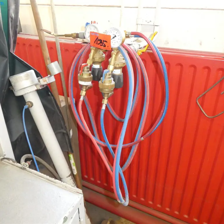 Poste de travail de soudage autogène