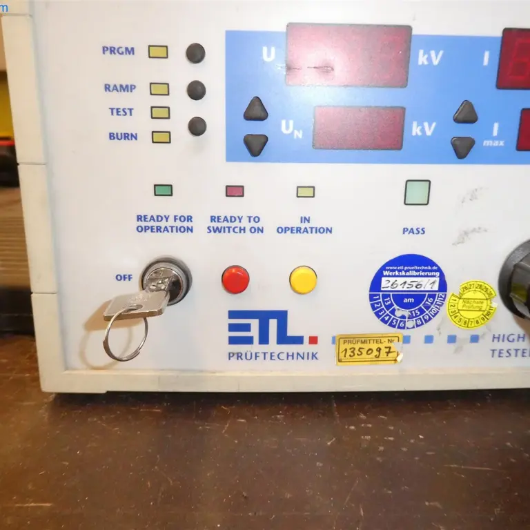 Testeur de haute tension ETL Prüftechnik UH36