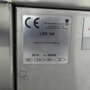 Installation de nettoyage/conservation par ultrasons FISA