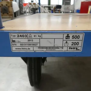 Chariot à 2 étages Fetra