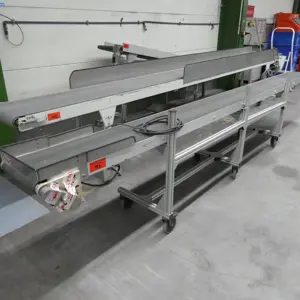 4 bandes transporteuses électriques mobiles