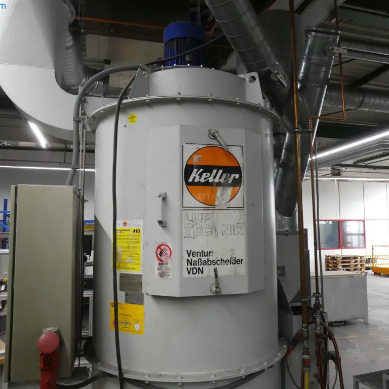 séparateur humide central Keller Venturi-Nassabscheider VDM-E