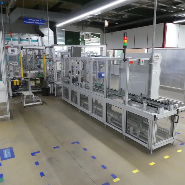 installation de montage entièrement automatisée Eichenauer Serienprüfanlage TH Gen.2