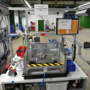 Teste de estação de trabalho/vedação Bosch/ Rexroth