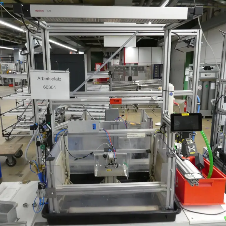 Teste de estação de trabalho/vedação Bosch/ Rexroth