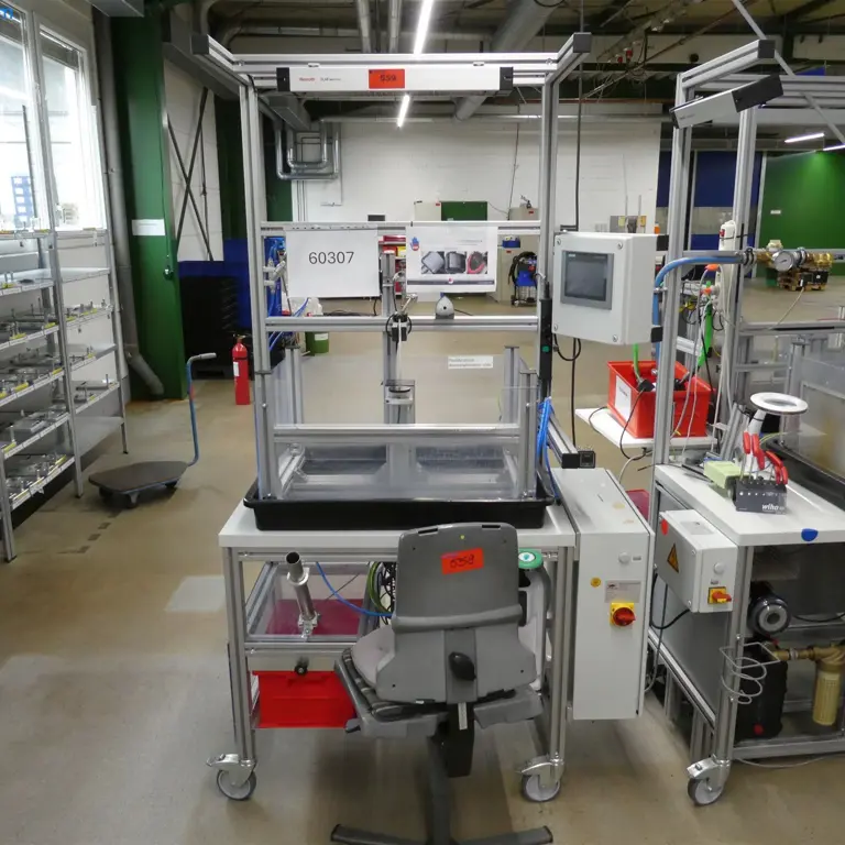 Teste de estação de trabalho/vedação Bosch/ Rexroth