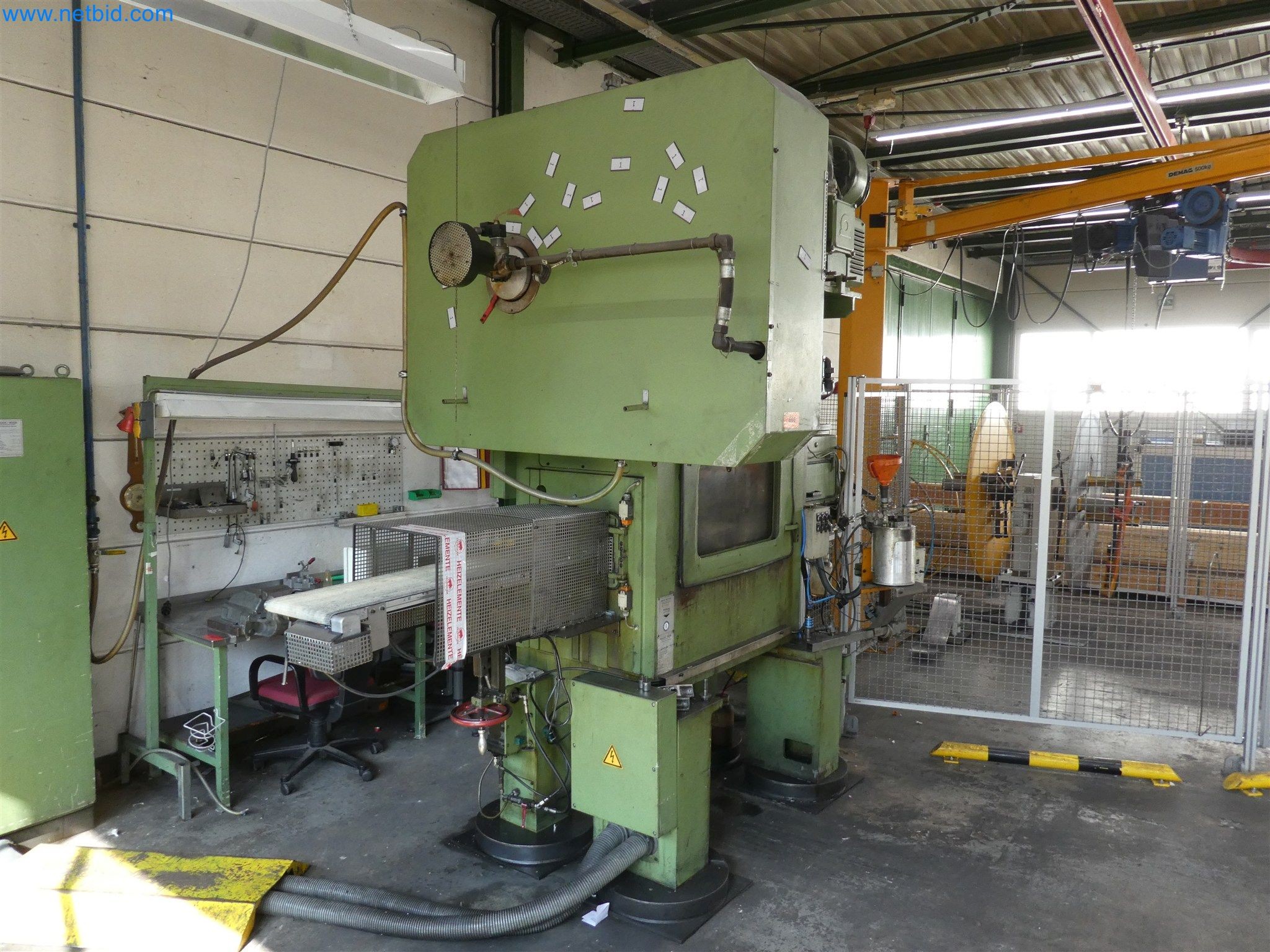 Injection molding machines, CNC machines & assembly lines for heating elements and automotive components-6