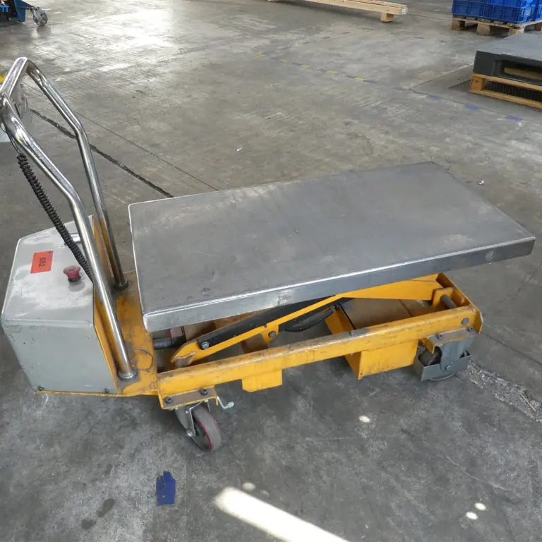 table élévatrice mobile à ciseaux