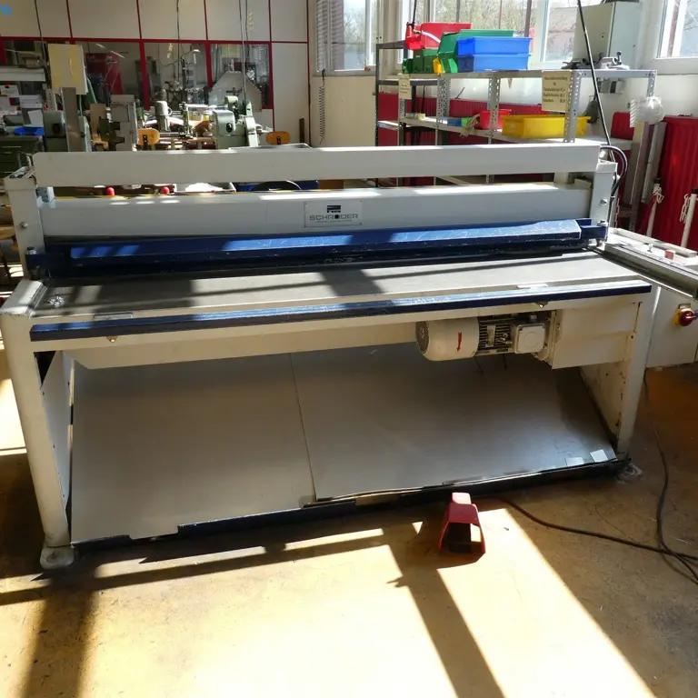 Cisaille guillotine Schröder MHSU 2000/3.0
