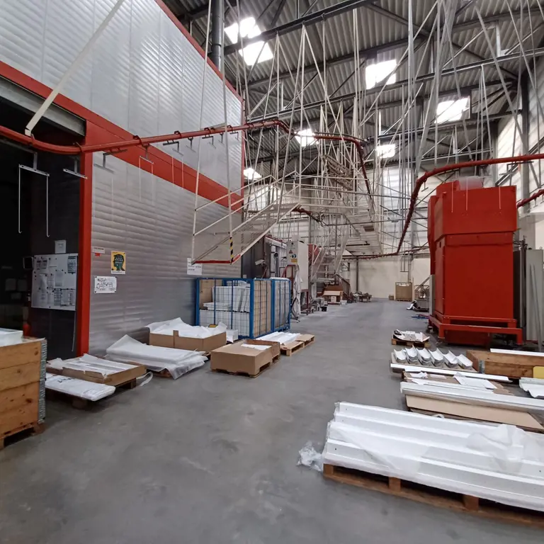 Continuous painting system Eisenmann