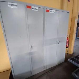 2 Sheet steel cabinets