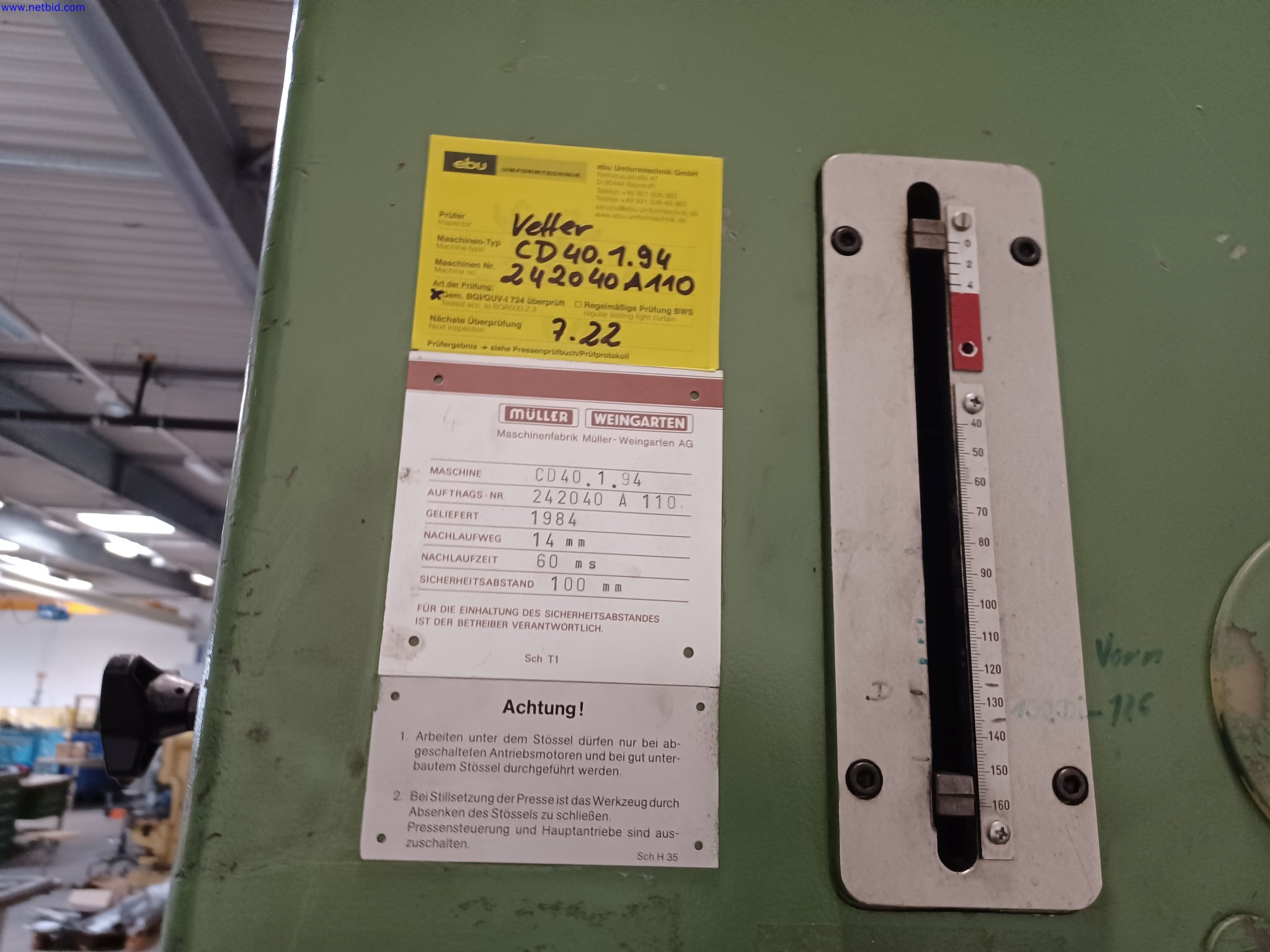 Machines of a lighting manufacturer for metalworking with accessories, continuous painting system, high-bay racking, industrial trucks, vehicles, IT and office equipment-5