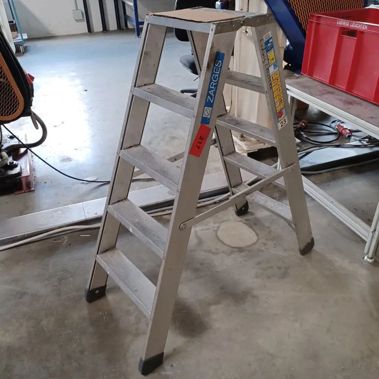 Aluminum folding ladder Zarges