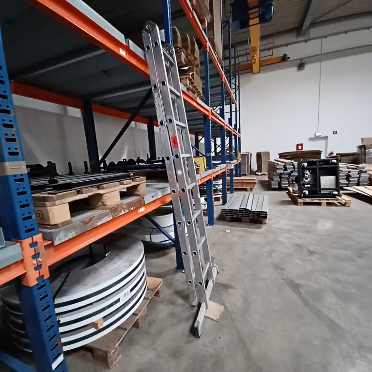 Aluminum folding ladder Zarges