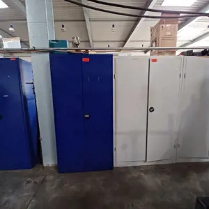 4 Sheet steel cabinets