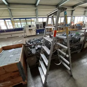 Aluminum folding ladder Zarges