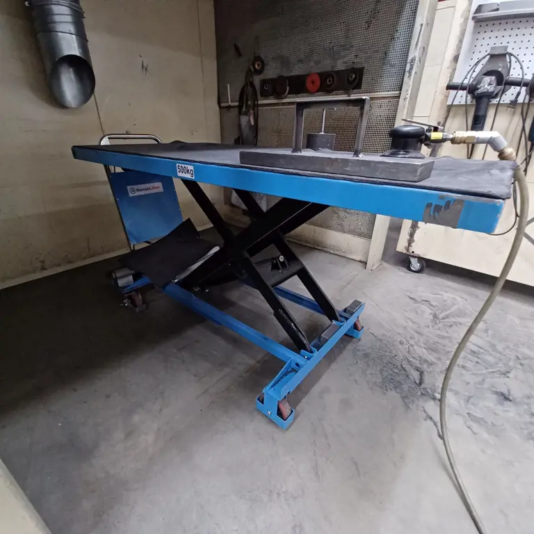 Mobile scissor lift table Hanselifter