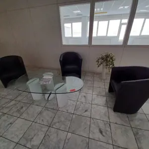 Visitor seating area