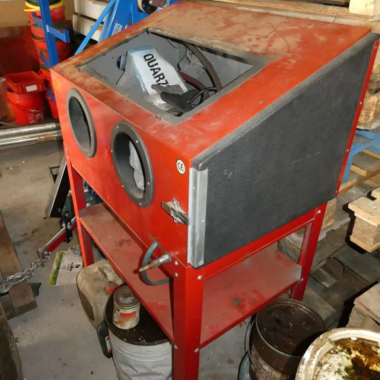 Zandstraalcabine