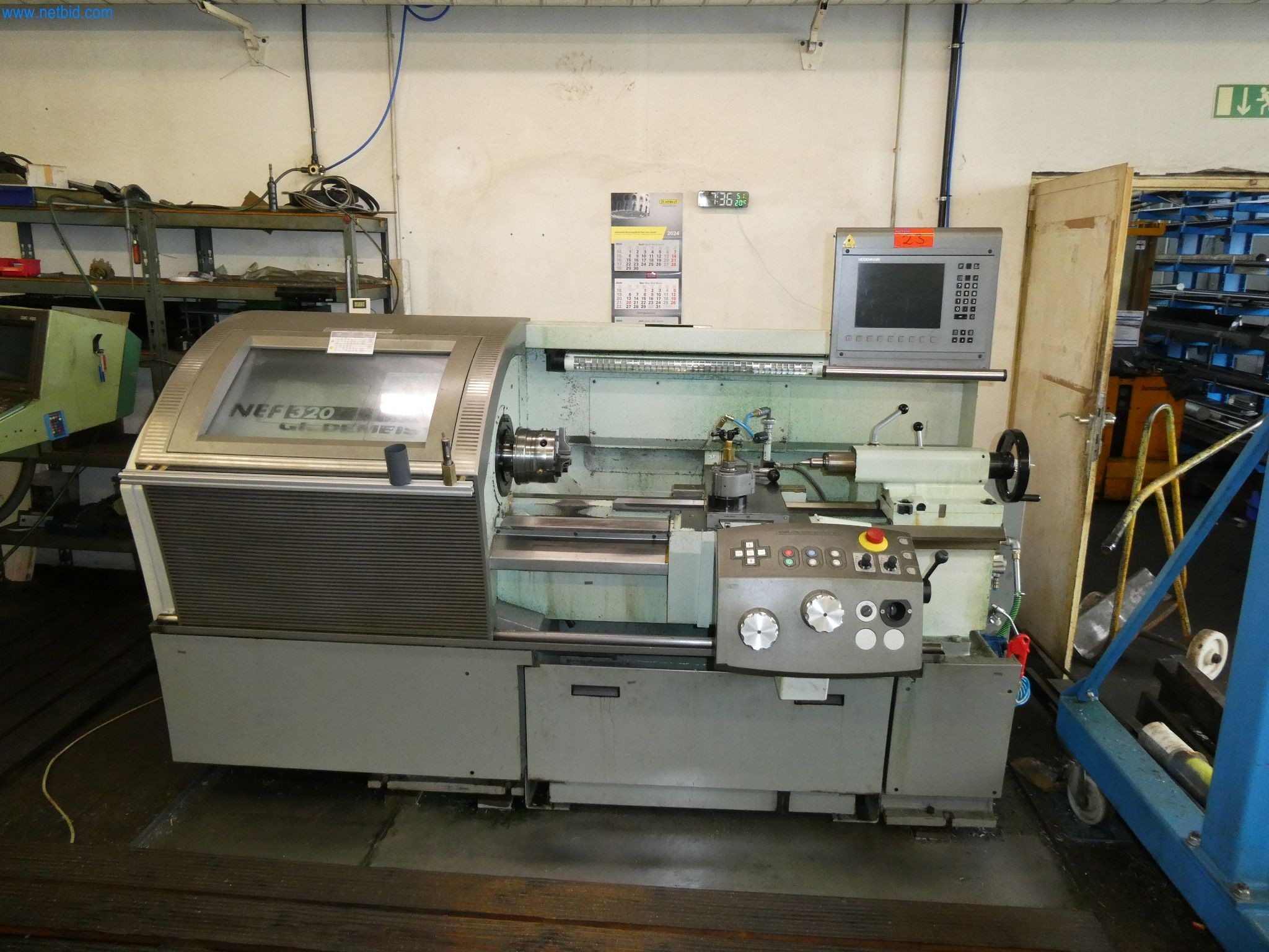 Machines from the field of CNC manufacturing and mechanical engineering-5
