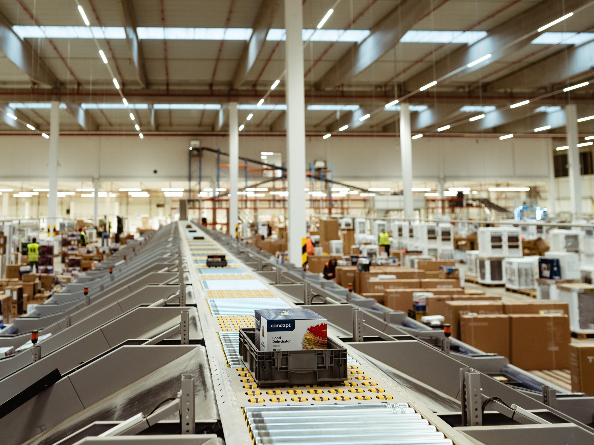 Dopravníková linka pro velkoobjemový výdej balíku-25