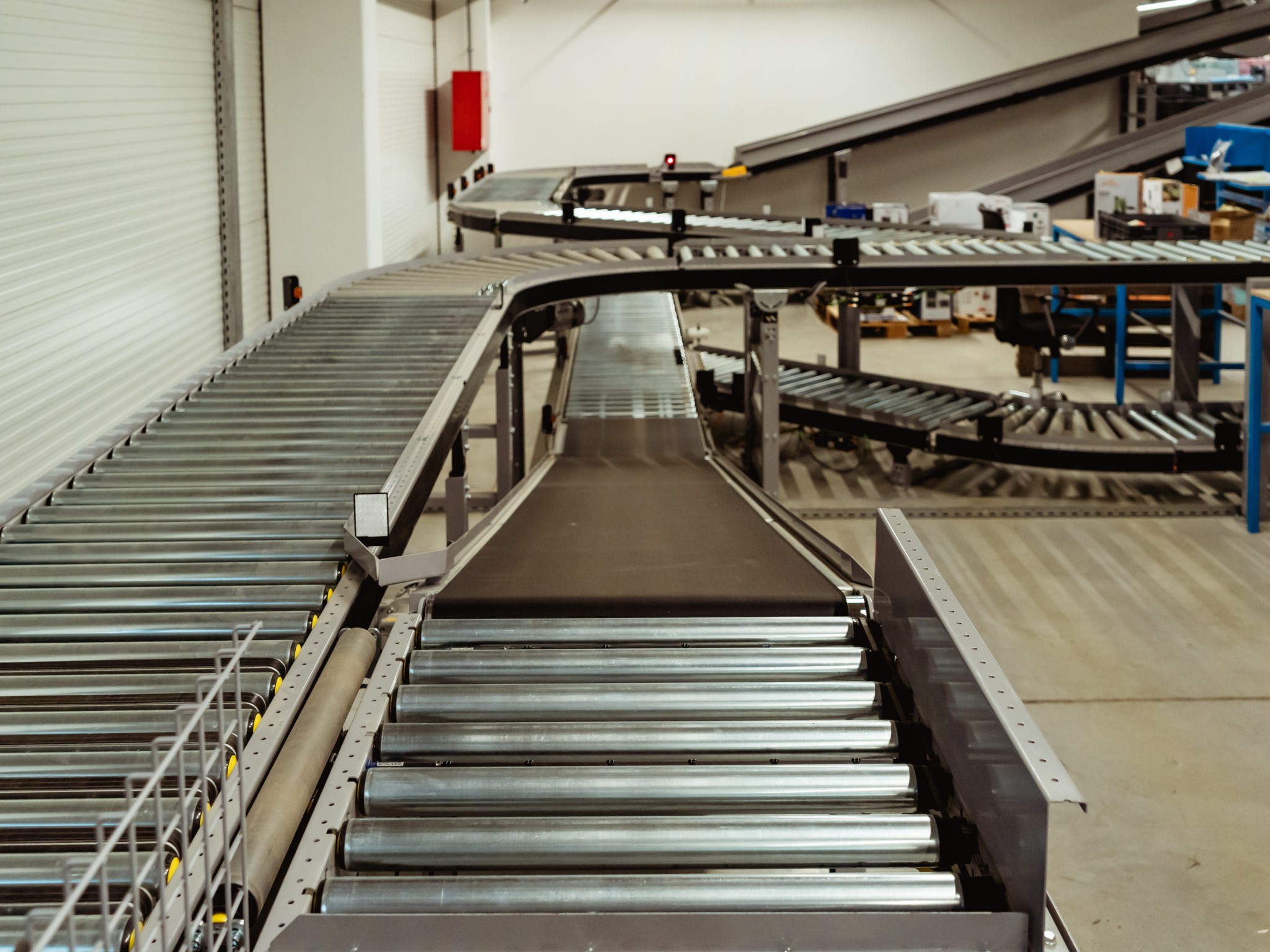 Dopravníková linka pro velkoobjemový výdej balíku-28