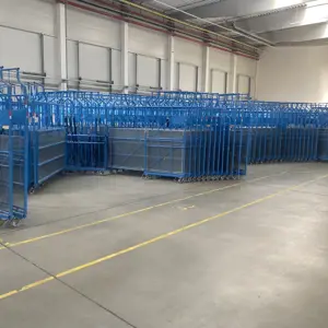 100 Cestos de transporte dobráveis Cordes PL MC-250-717