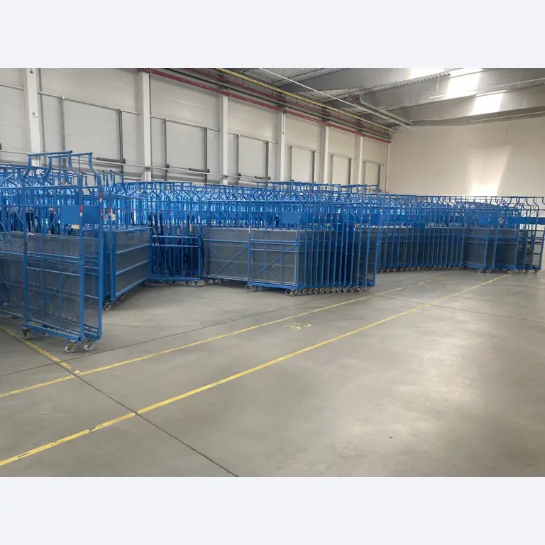 Modulaire transportlijnen, stellingsystemen, transportbanden, vorkheftrucks-1