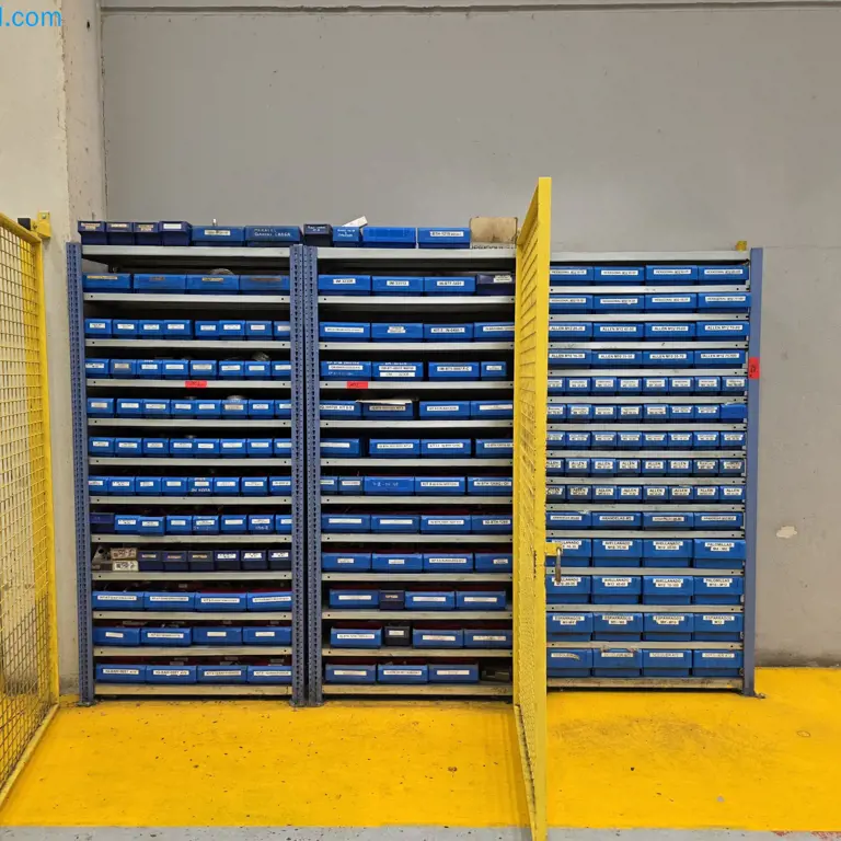Shelves with Spare Parts and Screws