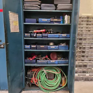Werkplaatskast met inhoud HECO