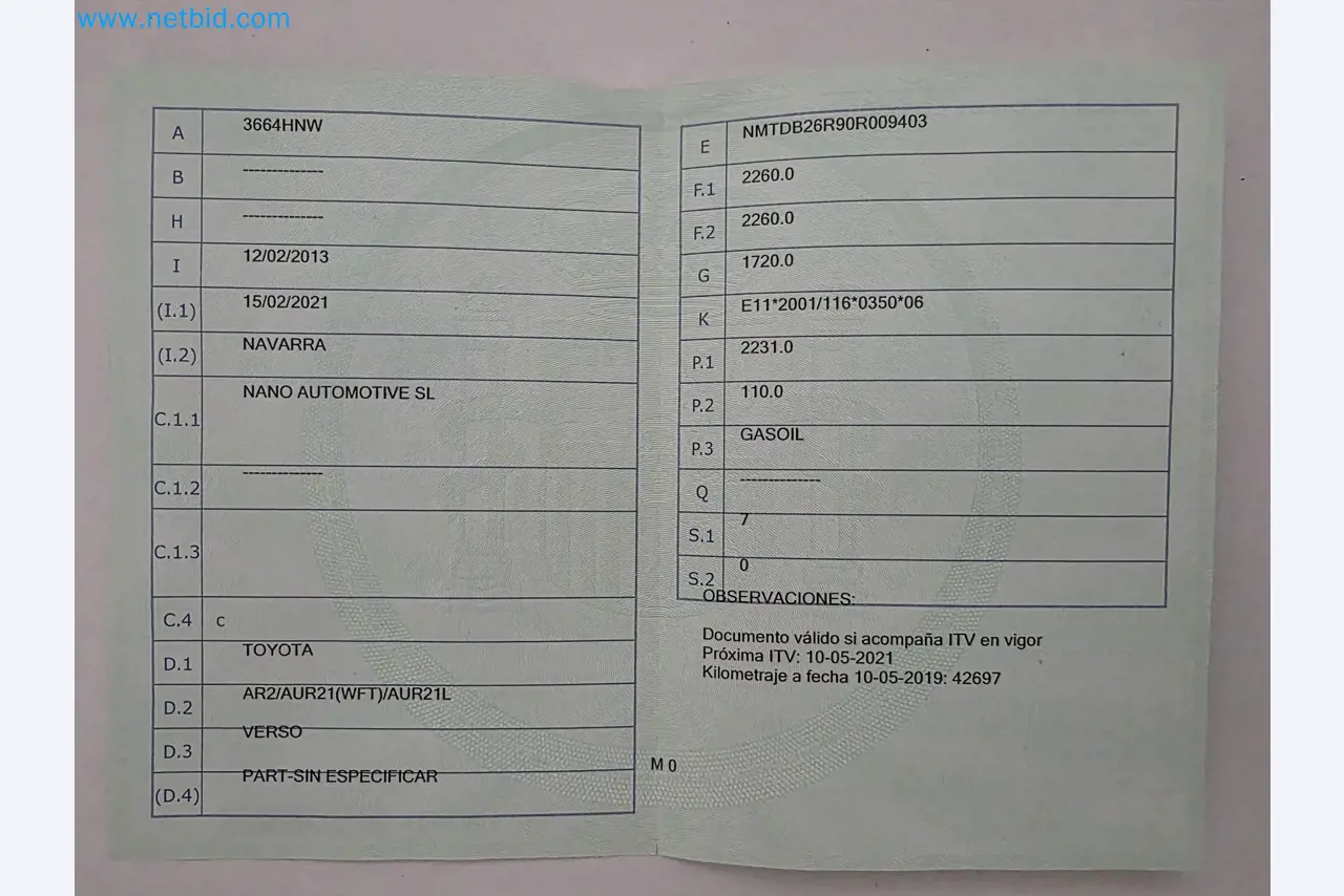 Vente aux enchères exclusive pour insolvabilité : machines, outils et équipements d'usine de Nano Automotive en Espagne-29