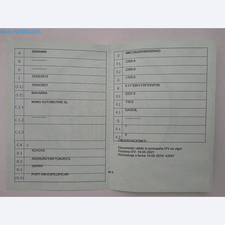 Vente aux enchères exclusive pour insolvabilité : machines, outils et équipements d'usine de Nano Automotive en Espagne-29