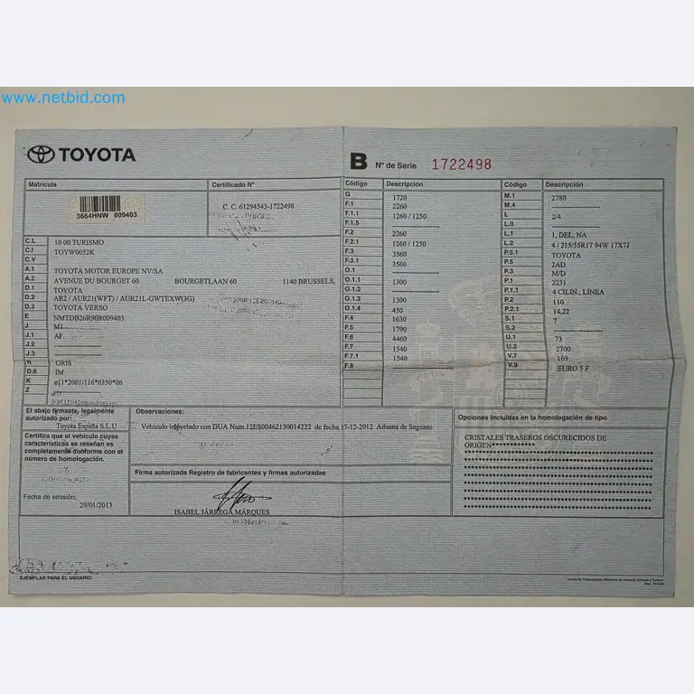 Vente aux enchères exclusive pour insolvabilité : machines, outils et équipements d'usine de Nano Automotive en Espagne-30