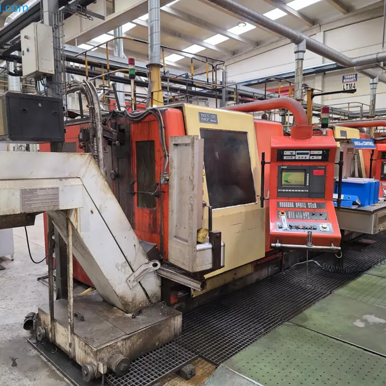 2 CNC Horizontal Lathes MINGANTI M42S-120