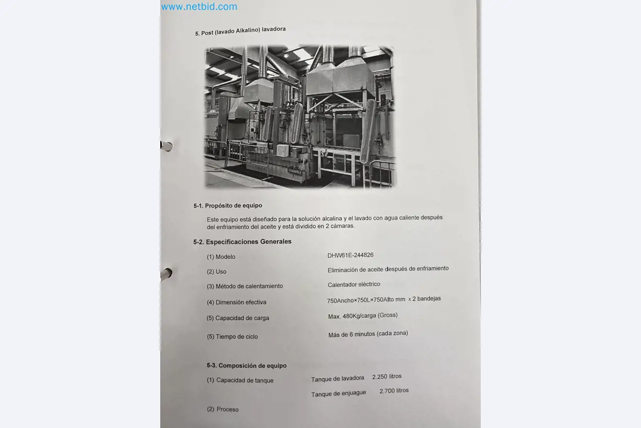 Vente aux enchères exclusive pour insolvabilité : machines, outils et équipements d'usine de Nano Automotive en Espagne-94