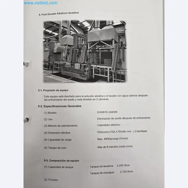 Vente aux enchères exclusive pour insolvabilité : machines, outils et équipements d'usine de Nano Automotive en Espagne-94