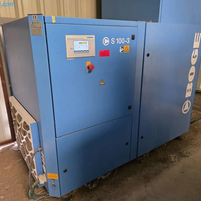 Compresseur à vis BOGE S 100-3