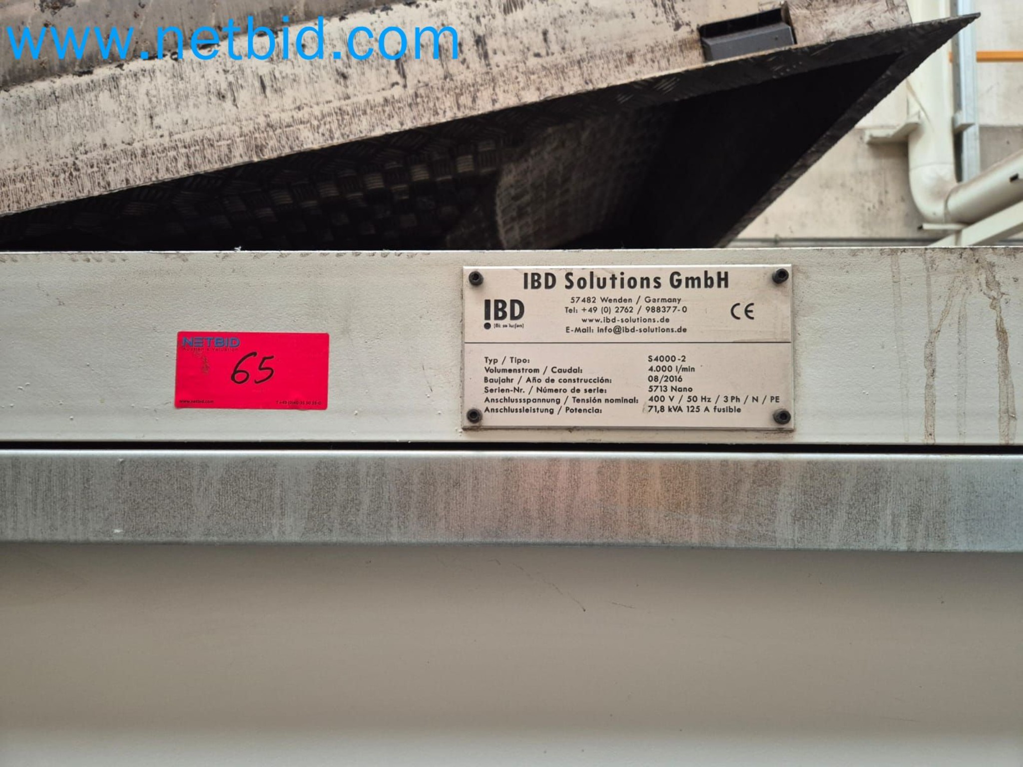 Vente aux enchères exclusive pour insolvabilité : machines, outils et équipements d'usine de Nano Automotive en Espagne-36