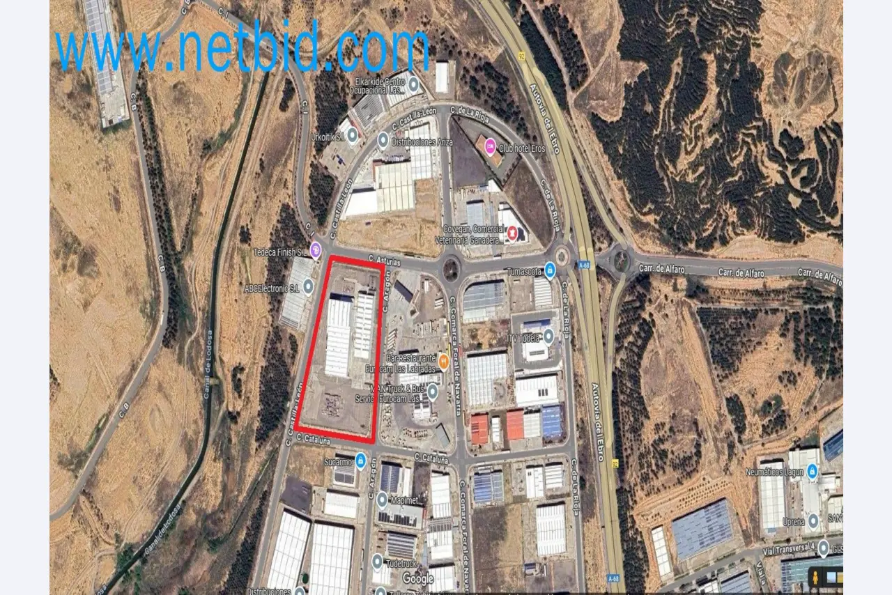 Immobilienanlagen von Nano Automotive SL in Tudela, Navarra (Spanien)-91