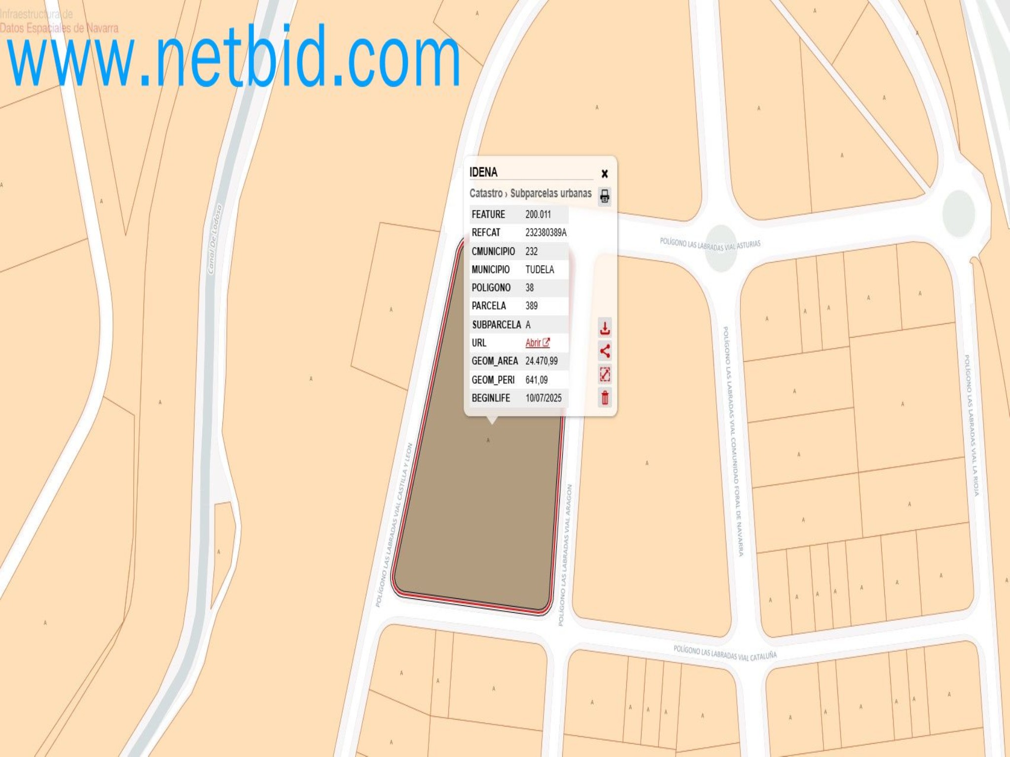 Real estate facilities of Nano Automotive SL in Tudela, Navarra (Spain)-94